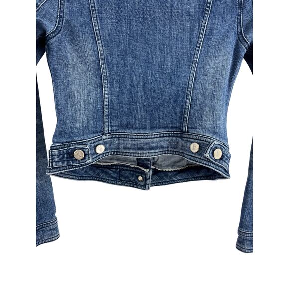 Pilcro and the Letterpress Anthropologie Slim Cropped Jacket Size XS Y2k 90s - Picture 9 of 9